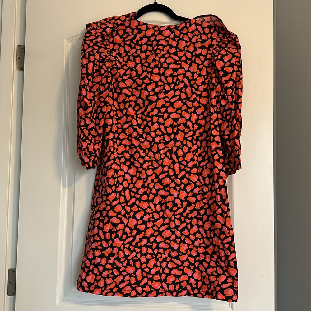 River Island Red Animal Patterned Dress - Picture 7 of 7